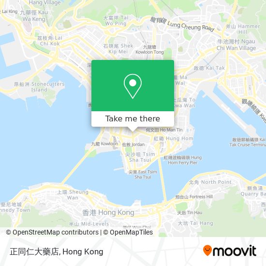 正同仁大藥店地圖
