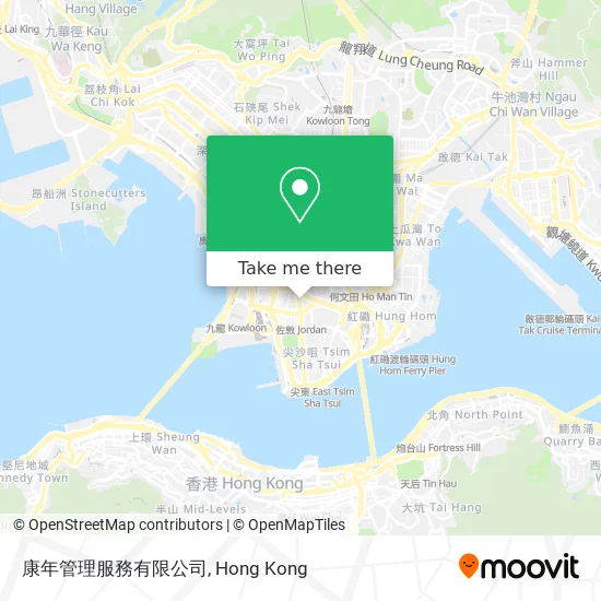 康年管理服務有限公司地圖