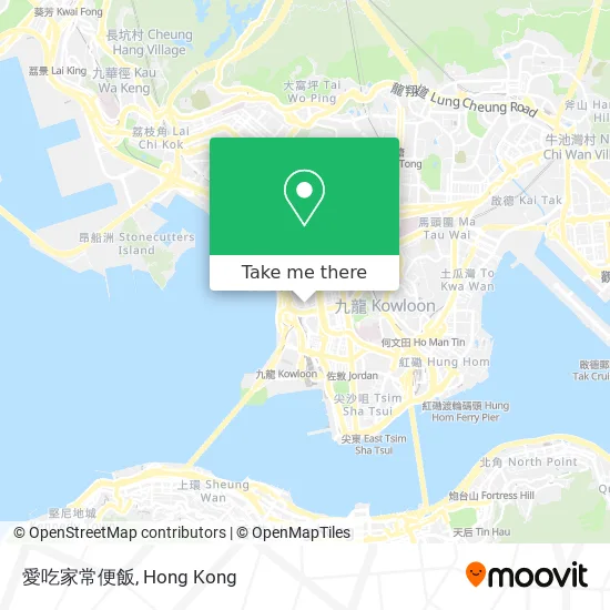 愛吃家常便飯地圖