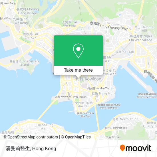 潘曼莉醫生 map