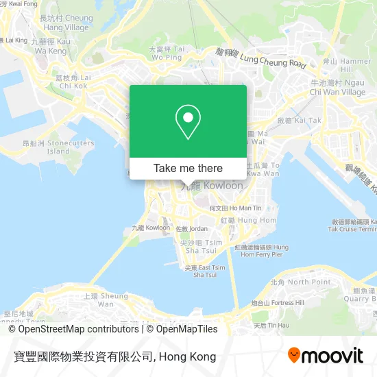 寶豐國際物業投資有限公司 map