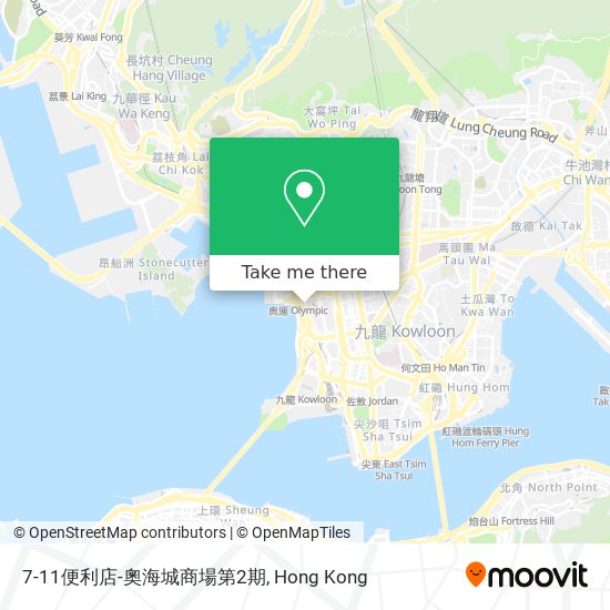 7-11便利店-奧海城商場第2期 map