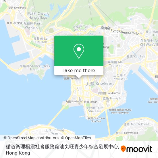 循道衛理楊震社會服務處油尖旺青少年綜合發展中心 map