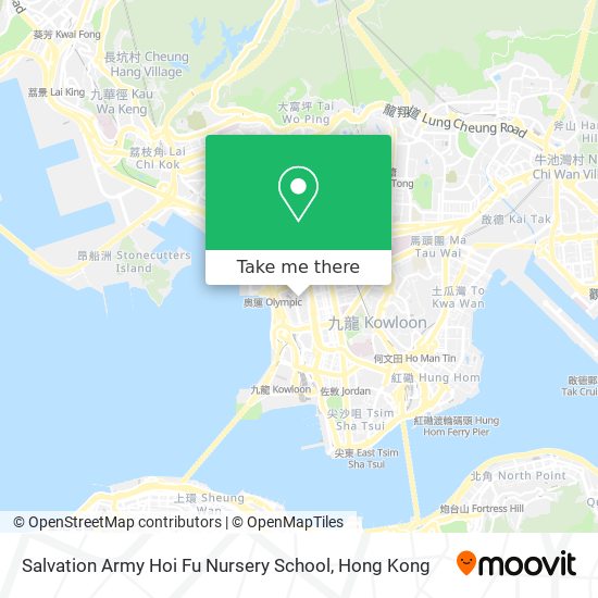 Salvation Army Hoi Fu Nursery School地圖