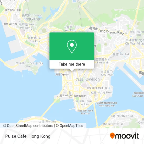 Pulse Cafe map