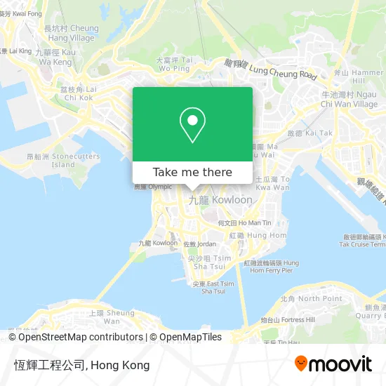 恆輝工程公司地圖