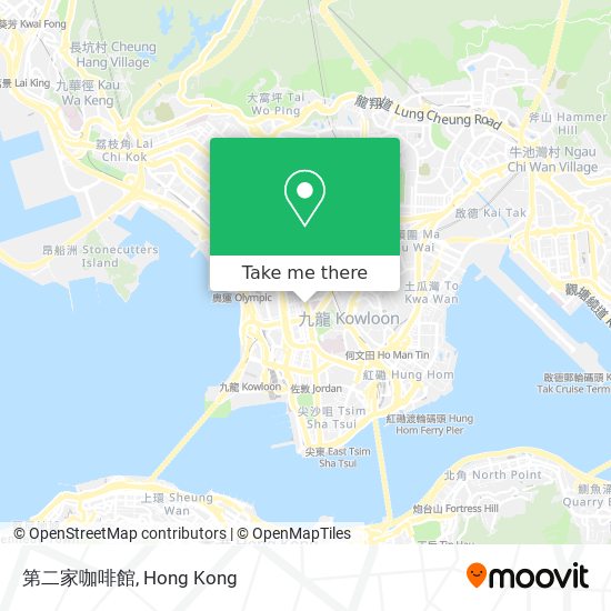 第二家咖啡館 map