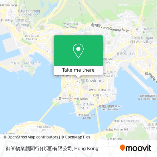 御峯物業顧問行(代理)有限公司地圖