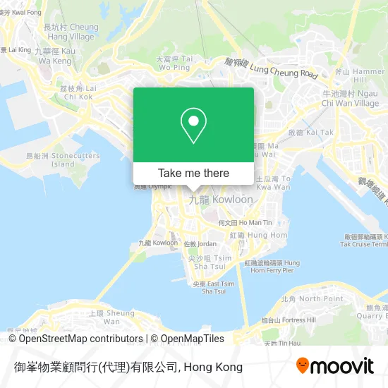 御峯物業顧問行(代理)有限公司地圖