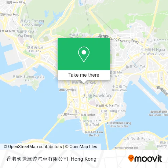 香港國際旅遊汽車有限公司地圖