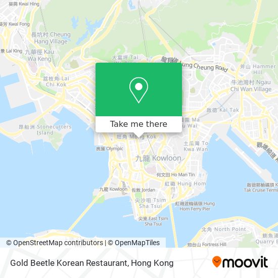 Gold Beetle Korean Restaurant map
