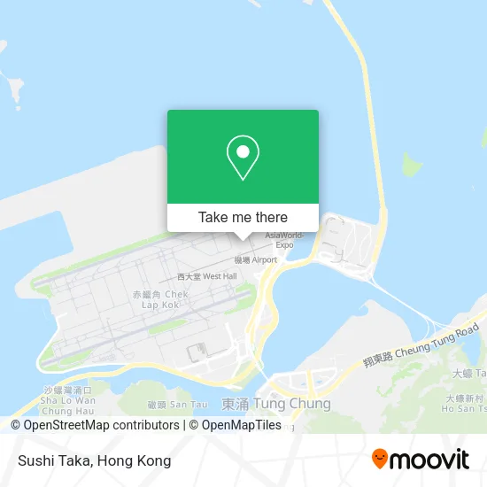Sushi Taka map