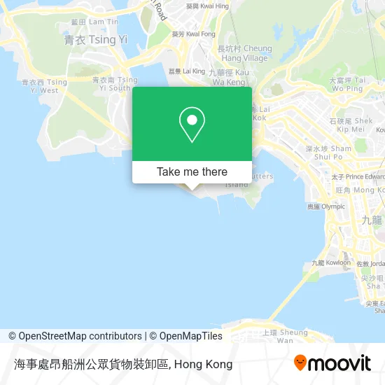 海事處昂船洲公眾貨物裝卸區 map