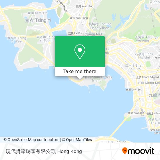 現代貨箱碼頭有限公司 map