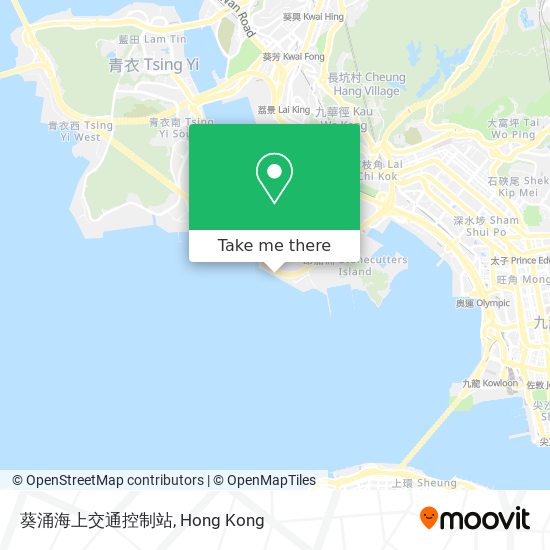 葵涌海上交通控制站 map