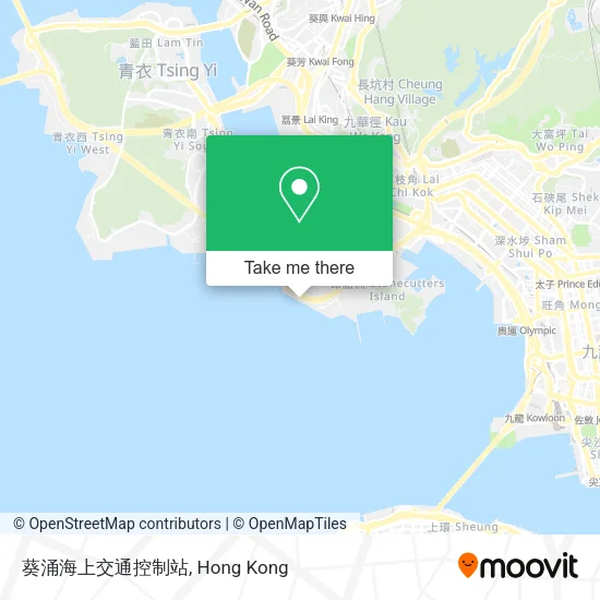 葵涌海上交通控制站 map