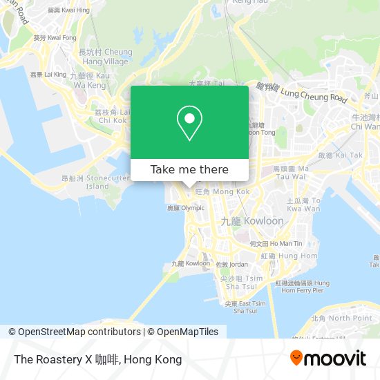 The Roastery X 咖啡 map