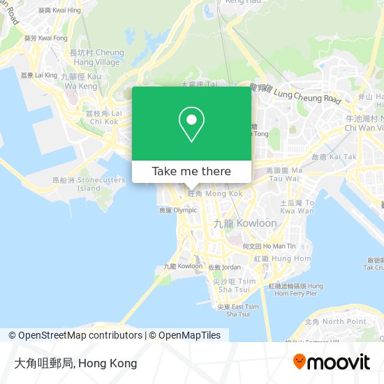 大角咀郵局 map