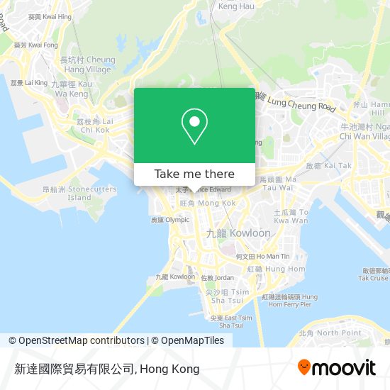 新達國際貿易有限公司 map