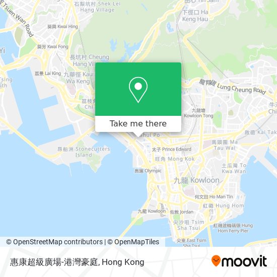 惠康超級廣場-港灣豪庭 map