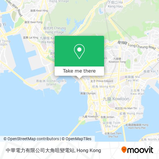 中華電力有限公司大角咀變電站 map