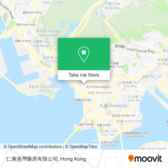 仁康港灣藥房有限公司地圖