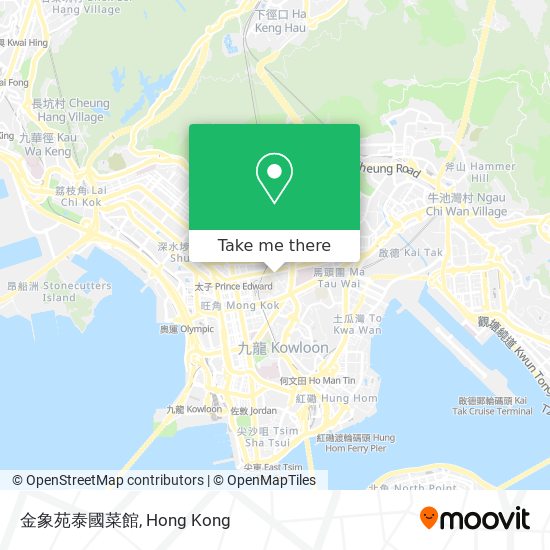 金象苑泰國菜館 map