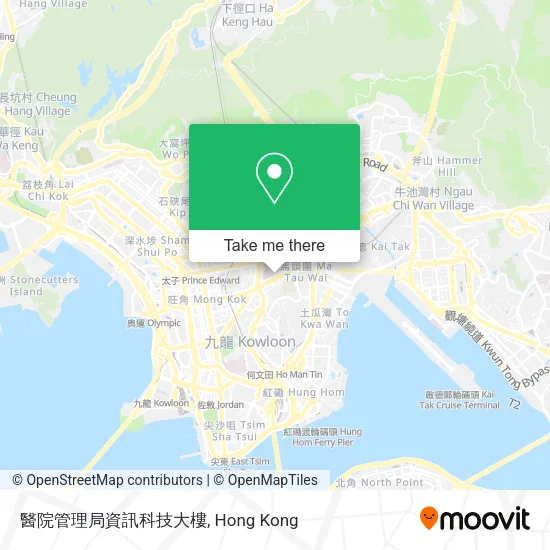 醫院管理局資訊科技大樓 map