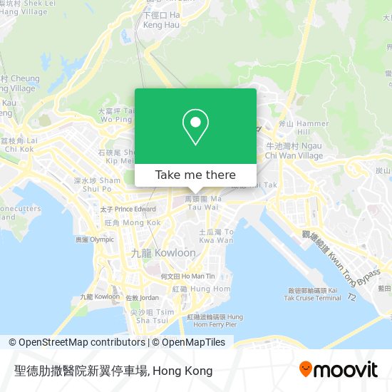 聖德肋撒醫院新翼停車場 map