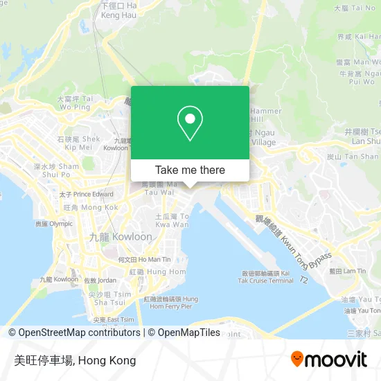 美旺停車場地圖