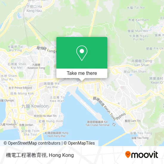 機電工程署教育徑地圖