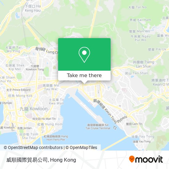 威順國際貿易公司 map