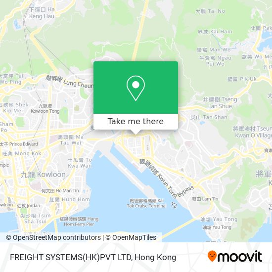 FREIGHT SYSTEMS(HK)PVT LTD map