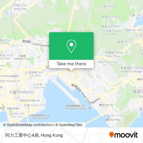 同力工業中心A座 map