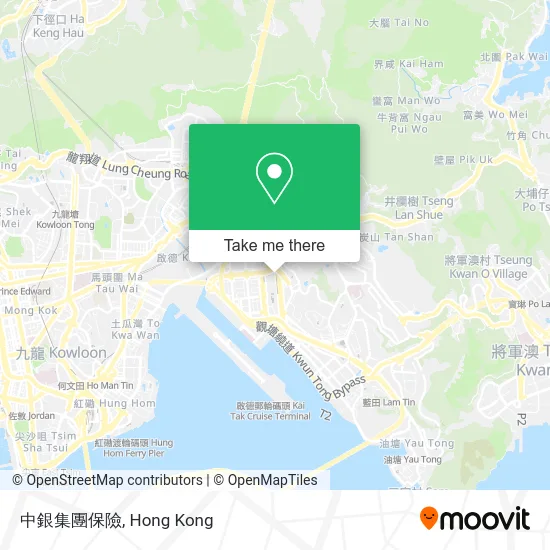 中銀集團保險 map