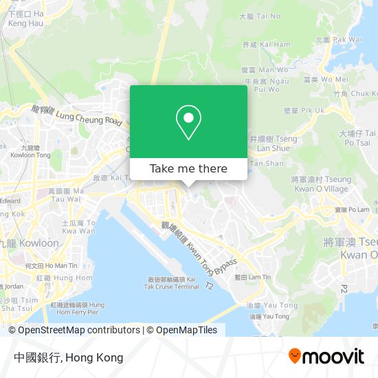 中國銀行 map