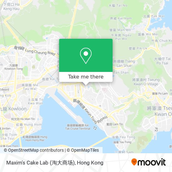 Maxim's Cake Lab (淘大商场) map