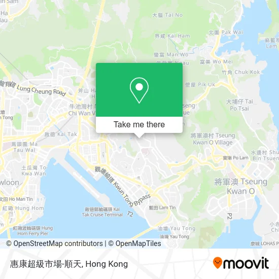 惠康超級市場-順天 map