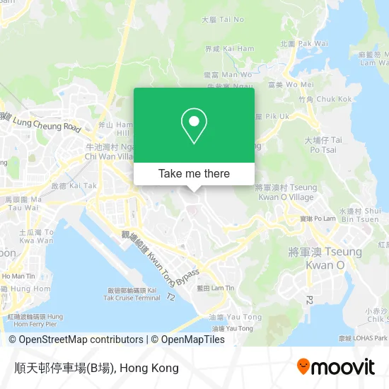 順天邨停車場(B場)地圖