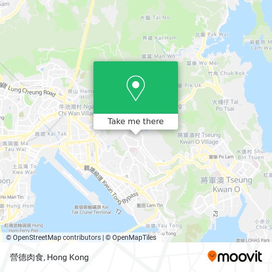 營德肉食 map