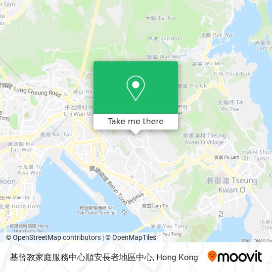 基督教家庭服務中心順安長者地區中心 map