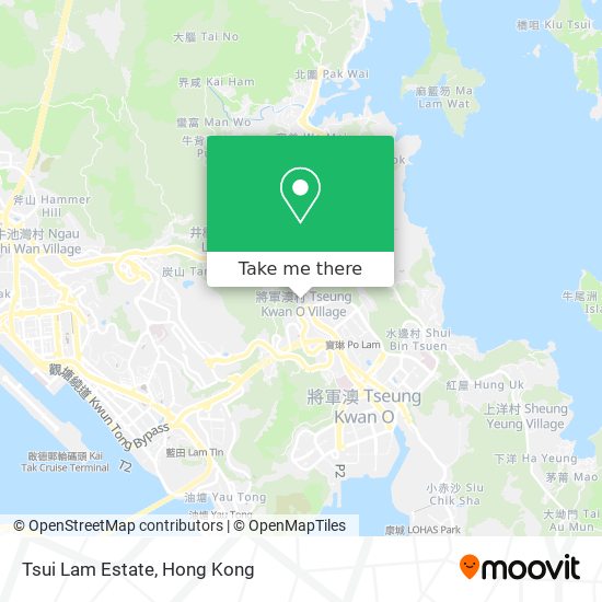 Tsui Lam Estate map