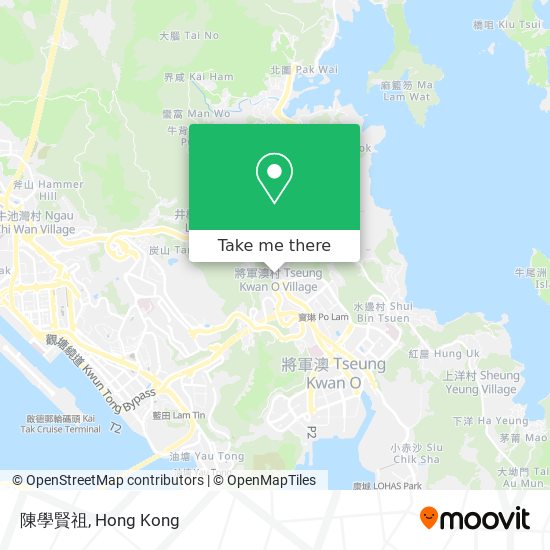 陳學賢祖 map