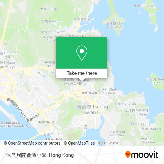 保良局陸慶濤小學地圖