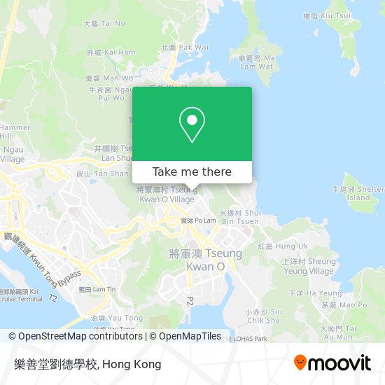 樂善堂劉德學校地圖
