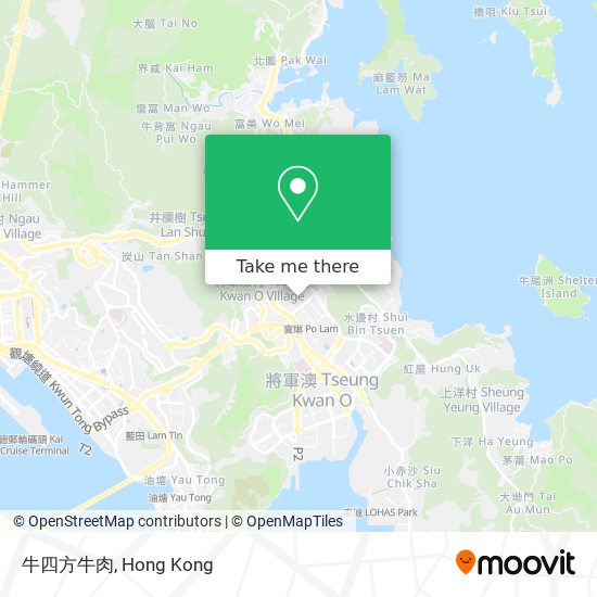 牛四方牛肉地圖