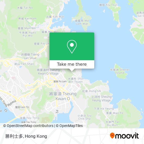 勝利士多 map