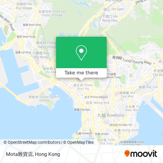 Mota雜貨店地圖