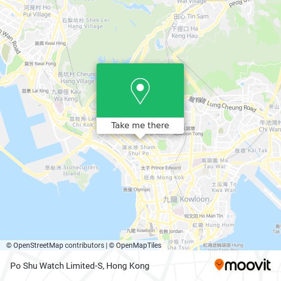 Po Shu Watch Limited-S map