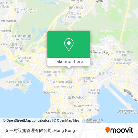 又一村設施管理有限公司地圖
